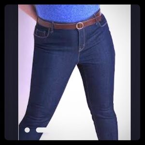 Skinny Ankle High Stretch Dark wash  Denim